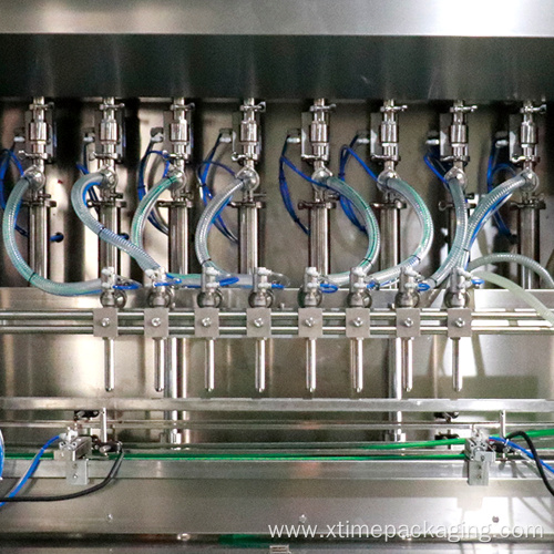 Automatic cosmetic liquid filling machine